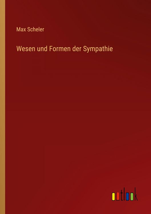 Produktbild: Wesen und Formen der Sympathie