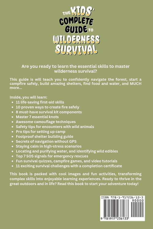 Produktbild: The Kids' Complete Guide To Wilderness Survival [Ages 11+]