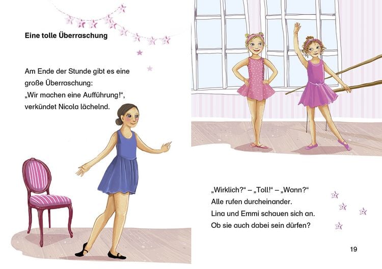 Produktbild: Lesel&ouml;wen 1. Klasse - Die gro&szlig;e Ballett-Auff&uuml;hrung