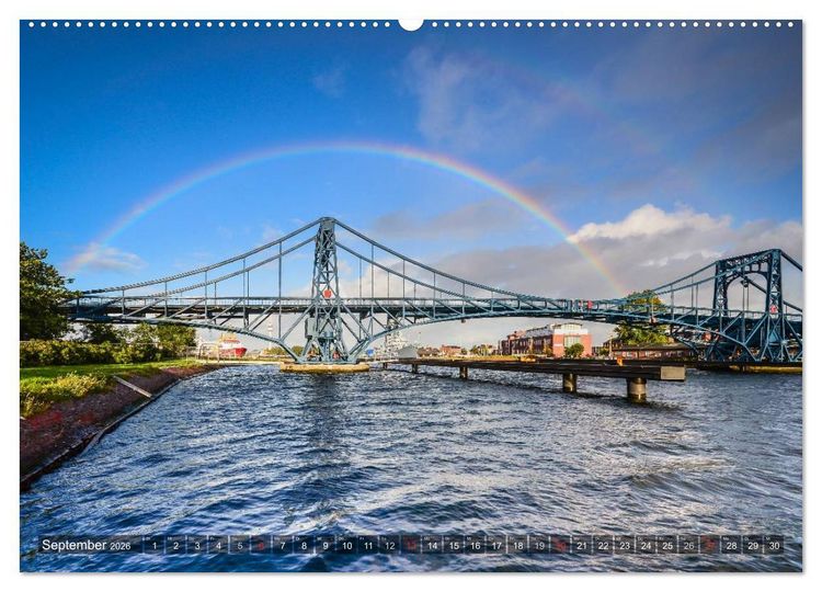Produktbild: Wilhelmshaven - Impressionen aus der Hafenstadt (Wandkalender 2026 DIN A2 quer), CALVENDO Monatskalender