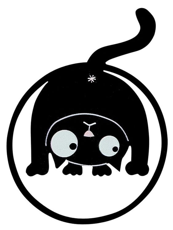 Produktbild: Ed, the Cat Metall-Lesezeichen