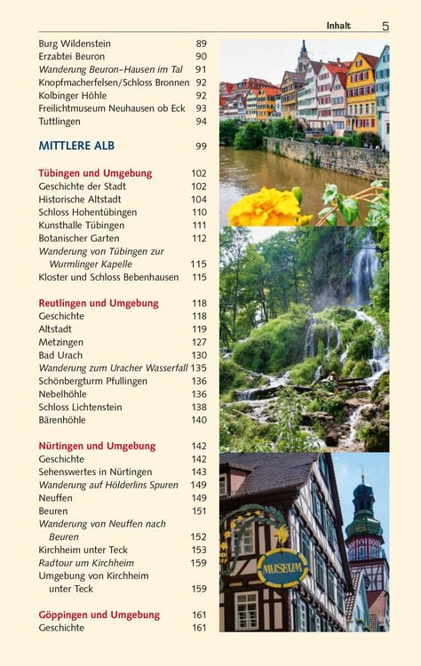 Produktbild: TRESCHER Reiseführer Schwäbische Alb