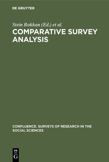 Produktbild: Comparative survey analysis
