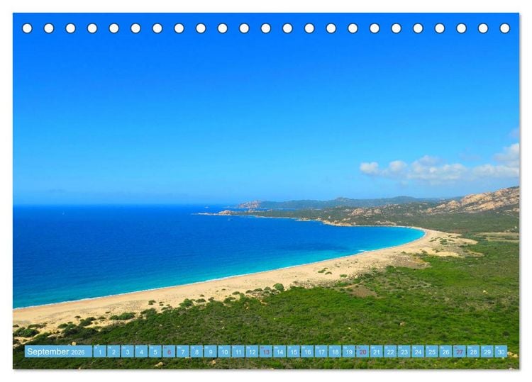 Produktbild: Korsika - Wandern zu den Naturwundern (Tischkalender 2026 DIN A5 quer), CALVENDO Monatskalender