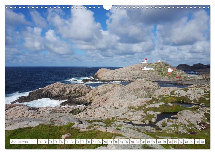Produktbild: Norwegen PUR (Wandkalender 2026 DIN A3 quer), CALVENDO Monatskalender
