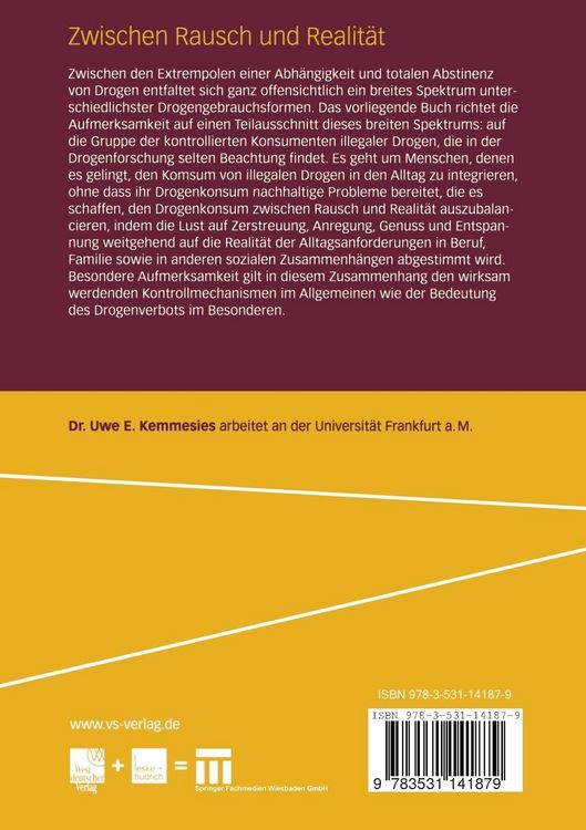 Produktbild: Zwischen Rausch und Realit&auml;t