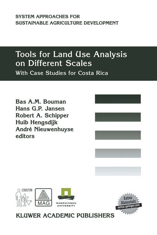 Produktbild: Tools for Land Use Analysis on Different Scales