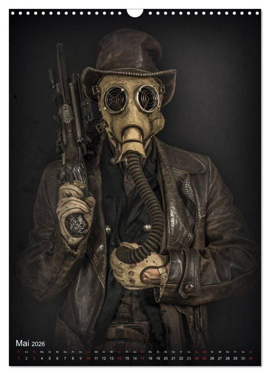 Produktbild: Steampunk Artwork (Wandkalender 2026 DIN A3 hoch), CALVENDO Monatskalender