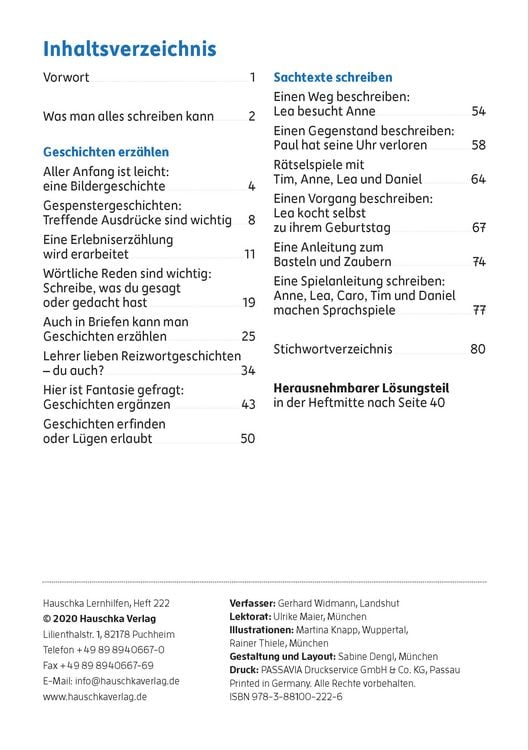 Produktbild: Deutsch 3. Klasse &Uuml;bungsheft - Aufsatz