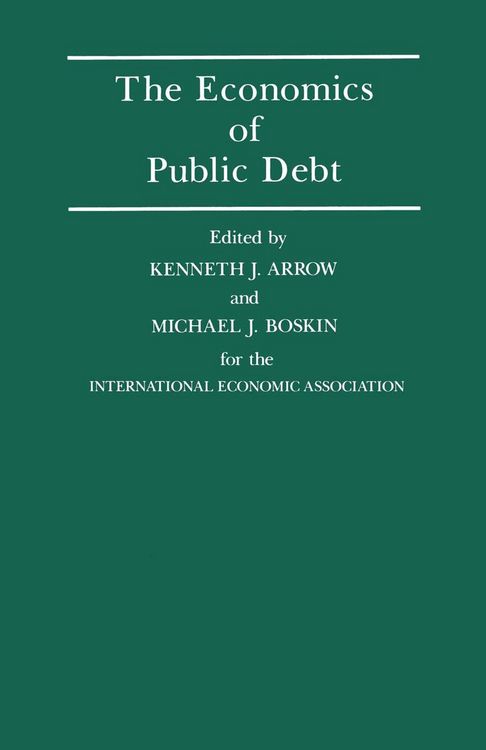 Produktbild: The Economics of Public Debt