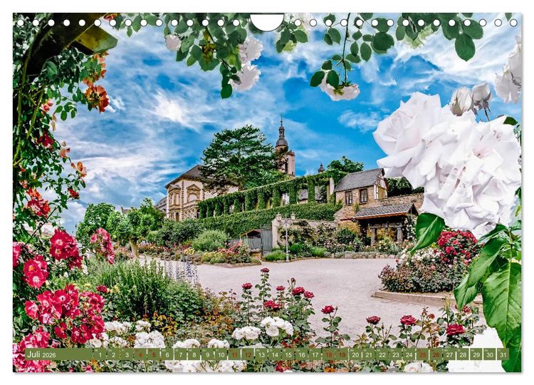 Produktbild: Eltville am Rhein - Wein, Sekt, Rosen (Wandkalender 2026 DIN A4 quer), CALVENDO Monatskalender