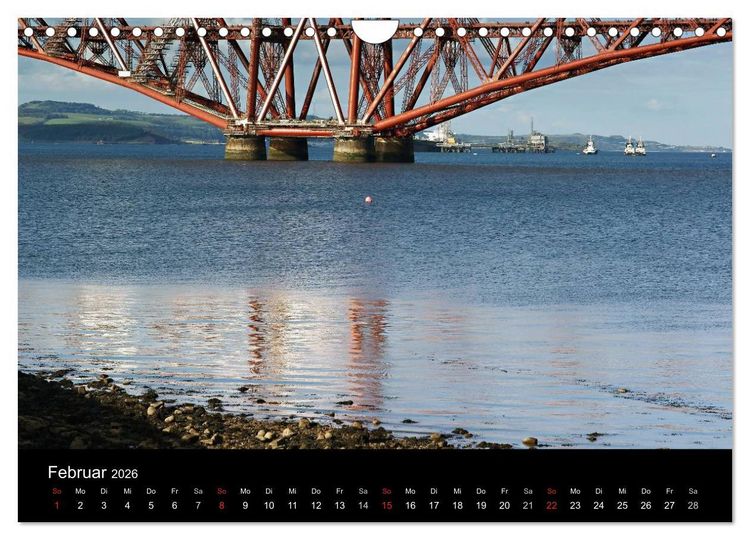 Produktbild: Schottland 2026 (Wandkalender 2026 DIN A4 quer), CALVENDO Monatskalender