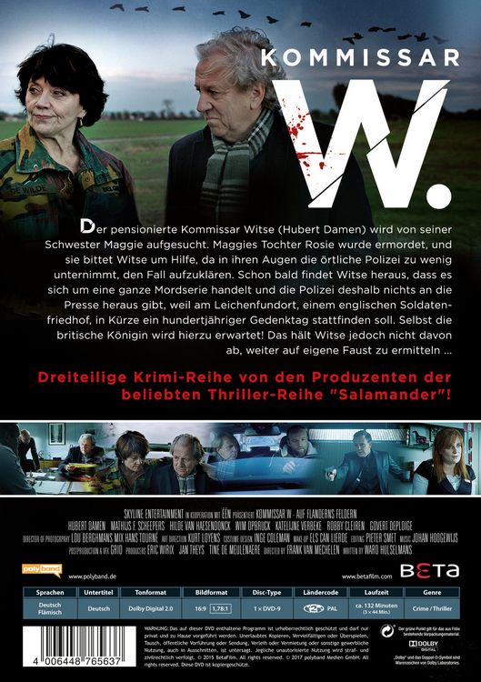 Produktbild: W.- Auf Flanderns Feldern