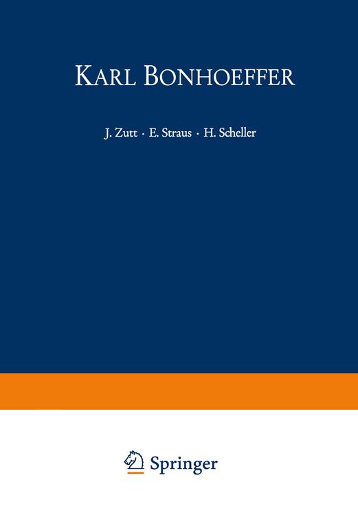 Produktbild: Karl Bonhoeffer
