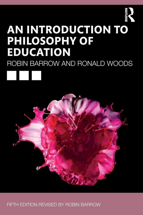 Produktbild: An Introduction to Philosophy of Education