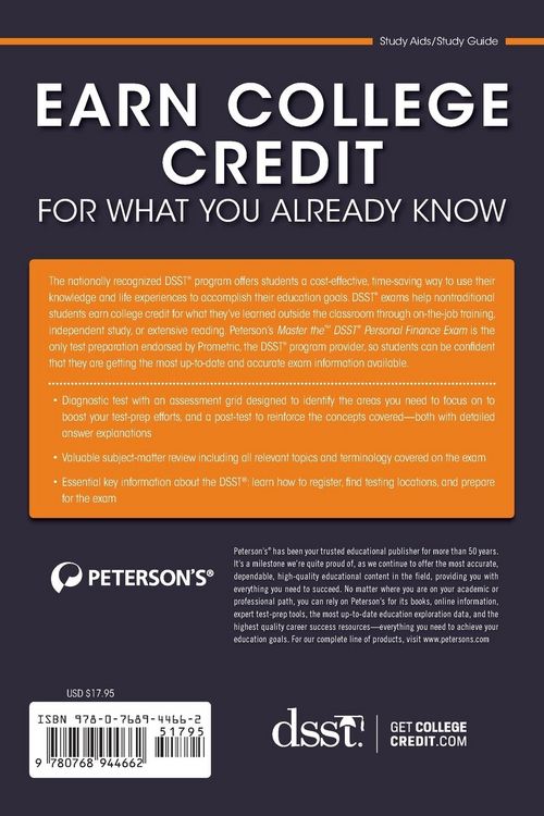 Produktbild: Master the Dsst Personal Finance Exam