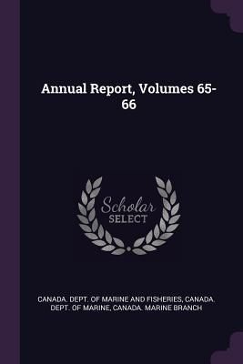 Produktbild: Annual Report, Volumes 65-66