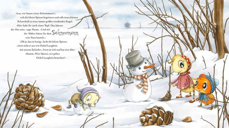 Produktbild: Die kleine Spinne Widerlich - Wundervolle Winterzeit
