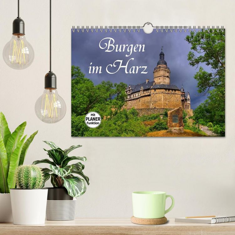 Produktbild: Burgen im Harz (Wandkalender 2026 DIN A4 quer), CALVENDO Monatskalender