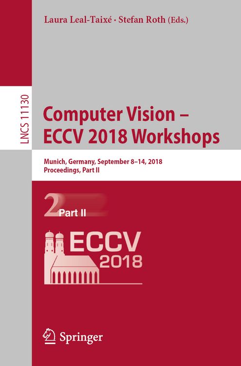 Produktbild: Computer Vision &ndash; ECCV 2018 Workshops