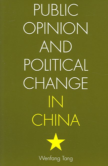Produktbild: Public Opinion and Political Change in China