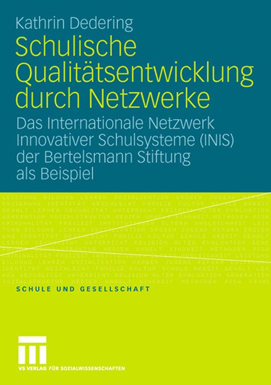 Bild vom Artikel Schulische Qualitätsentwicklung durch Netzwerke vom Autor Kathrin Dedering
