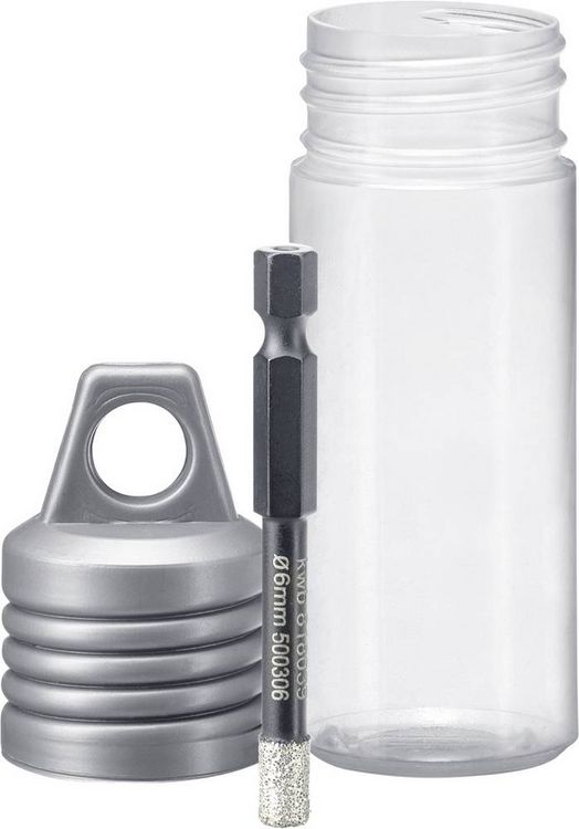 Produktbild: Kwb 500306 Fliesenbohrer 6mm 1/4\" (6.3 mm), Sechskantschaft 1St.