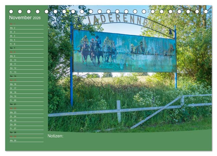 Produktbild: Hooksiel im Friesland (Tischkalender 2026 DIN A5 quer), CALVENDO Monatskalender
