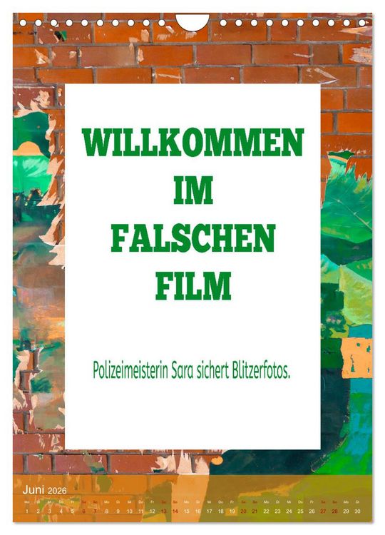 Produktbild: Lach du nur! - Flotte Spr&uuml;che schnell erkl&auml;rt (Wandkalender 2026 DIN A4 hoch), CALVENDO Monatskalender