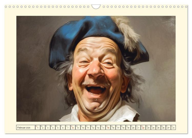 Produktbild: Das lachende Mittelalter. Spa&szlig; und Schenkelklopfer gab es schon immer! (Wandkalender 2026 DIN A3 quer), CALVENDO Monatskalender