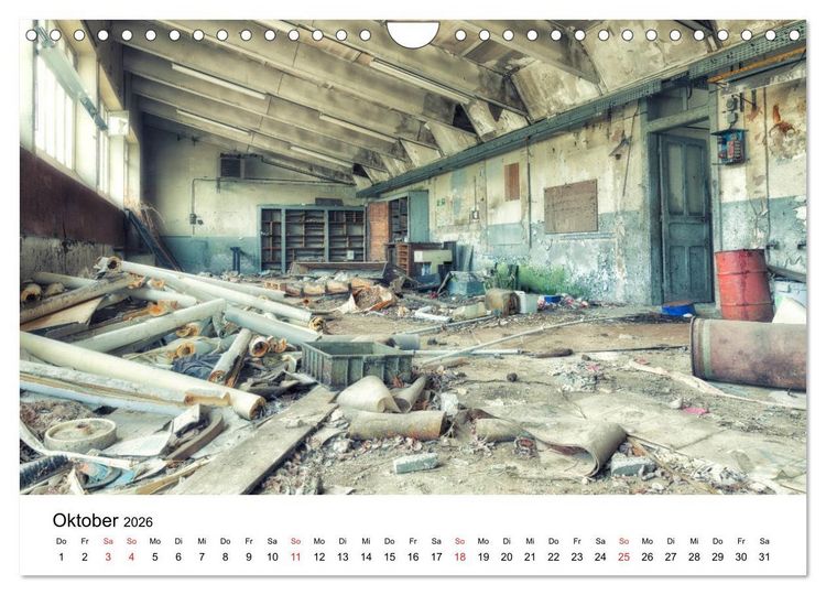 Produktbild: END OF DAY Der letzte von uns Kalender 2026 (Wandkalender 2026 DIN A4 quer), CALVENDO Monatskalender