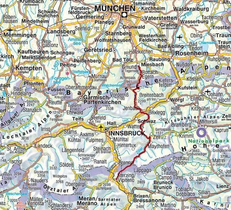 Produktbild: ROTHER Wanderf&uuml;hrer Alpen&uuml;berquerung Tegernsee &ndash; Sterzing