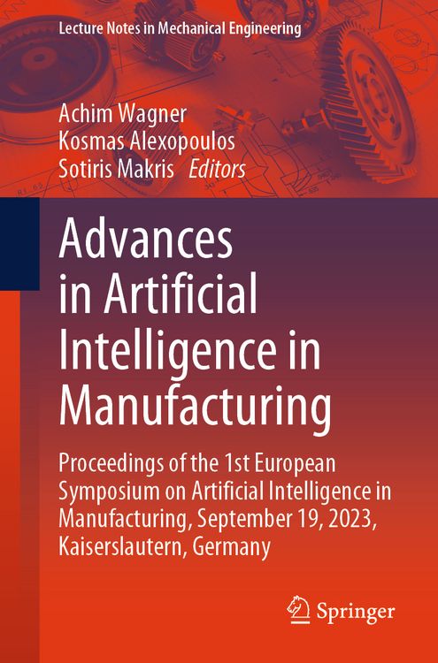Produktbild: Advances in Artificial Intelligence in Manufacturing