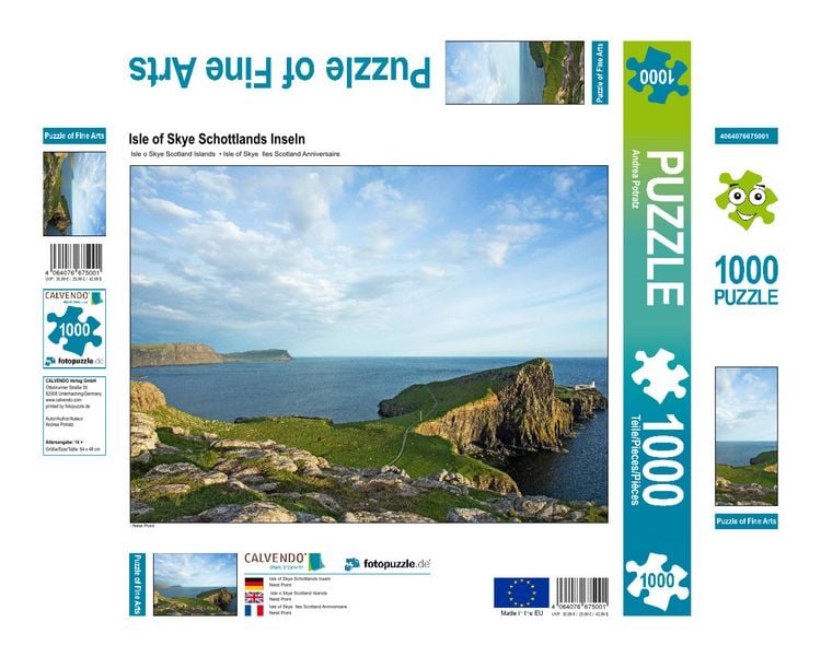Produktbild: CALVENDO Puzzle Isle of Skye Schottlands Inseln | 1000 Teile Lege-Gr&ouml;&szlig;e 64x48cm Foto-Puzzle f&uuml;r gl&uuml;ckliche Stunden