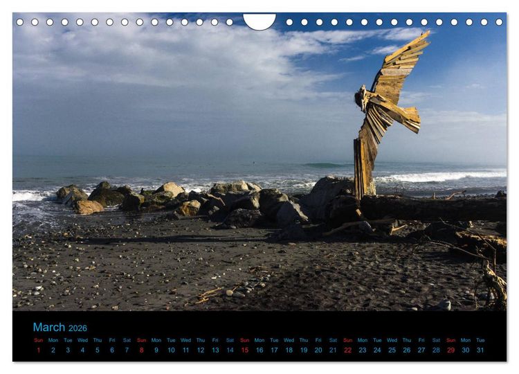 Produktbild: New Zealand - A bicycle adventure (Wall Calendar 2026 DIN A4 landscape), CALVENDO 12 Month Wall Calendar