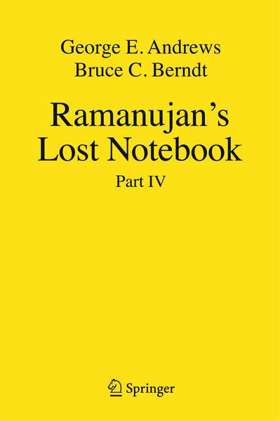 Produktbild: Ramanujan's Lost Notebook