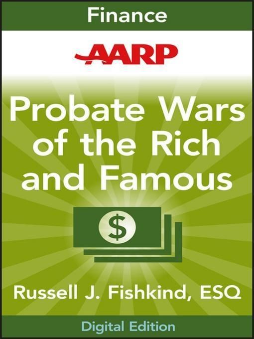 Produktbild: AARP Probate Wars of the Rich and Famous