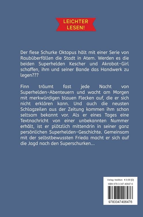 Produktbild: Finn und Frieda auf der Spur der Superschurken - Leichter lesen