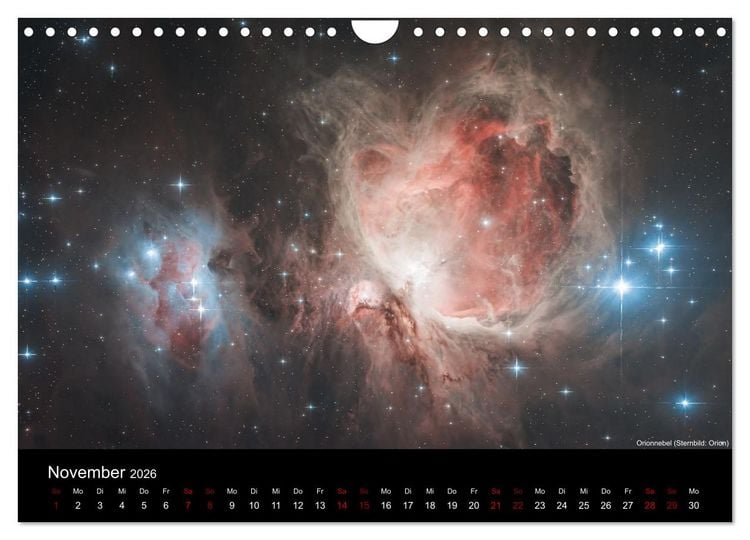 Produktbild: Deep Sky Fotografie (Wandkalender 2026 DIN A4 quer), CALVENDO Monatskalender