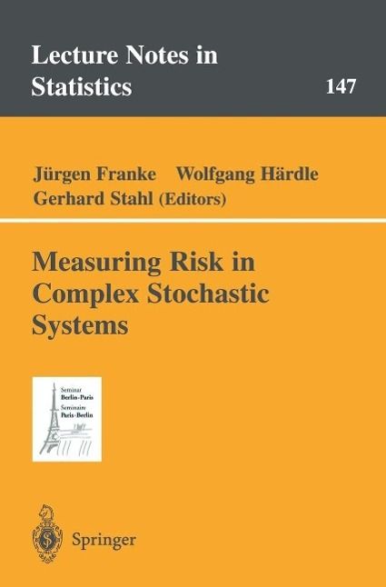 Produktbild: Measuring Risk in Complex Stochastic Systems