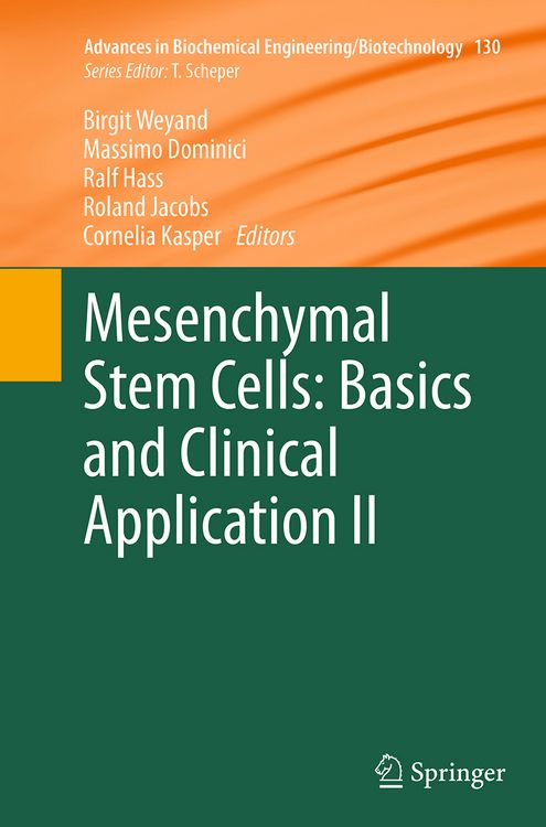 Produktbild: Mesenchymal Stem Cells - Basics and Clinical Application II