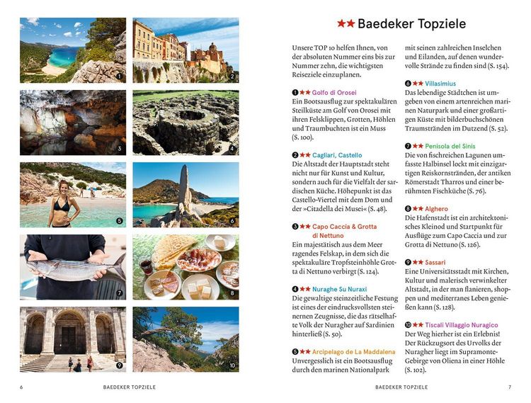 Produktbild: Baedeker SMART Reisef&uuml;hrer Sardinien