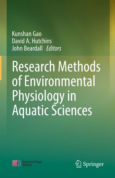 Produktbild: Research Methods of Environmental Physiology in Aquatic Sciences