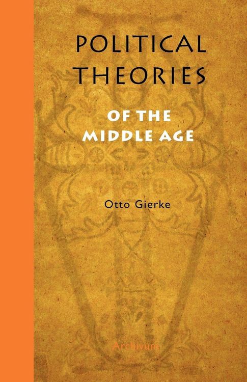 Produktbild: Political Theories of the Middle Age