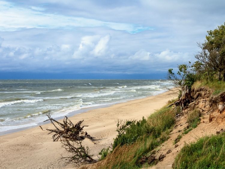 Produktbild: Lettland - Steilufer an der Ostsee (Puzzle)