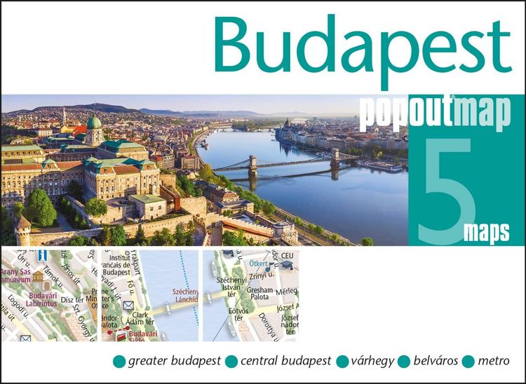 Produktbild: Budapest Popout Map