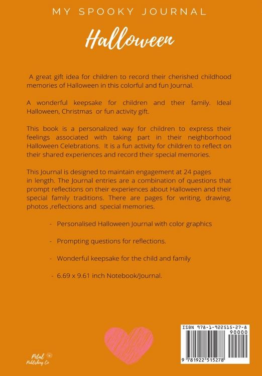 Produktbild: Halloween My Spooky Journal
