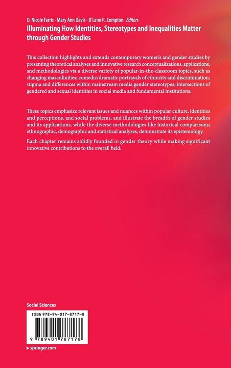 Produktbild: Illuminating How Identities, Stereotypes and Inequalities Matter through Gender Studies