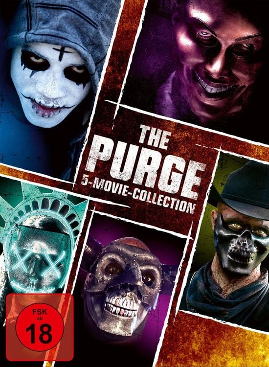 Produktbild: The Purge - 5-Movie-Collection [5 DVDs]