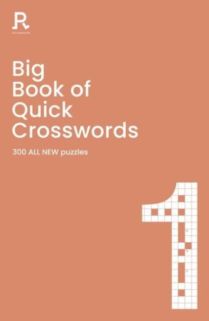 Produktbild: Big Book of Quick Crosswords Book 1 NEW EDITION